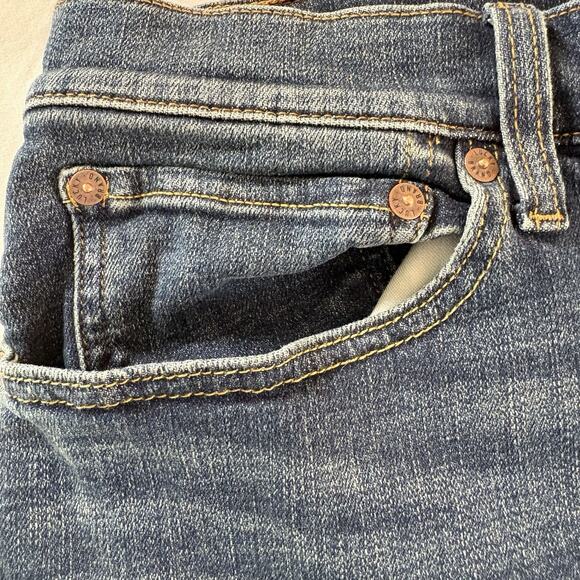 Lucky Brand Men’s Jeans Blue Denim 121 Slim Straight Tag 34x32 Actual 34x29.5 - Picture 7 of 16